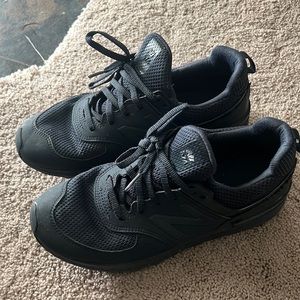 New Balance Men/Big Kids 574 Black Sneaker